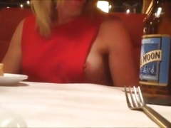 Sneaky nipple slip part 2